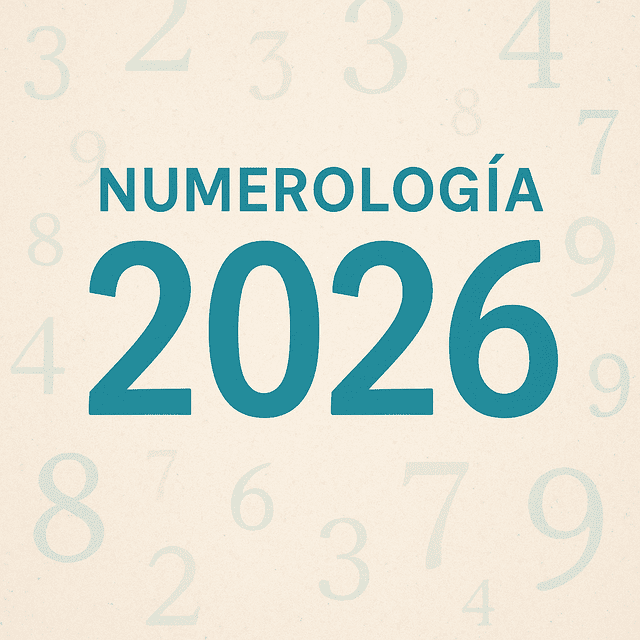 Numerología año 2026